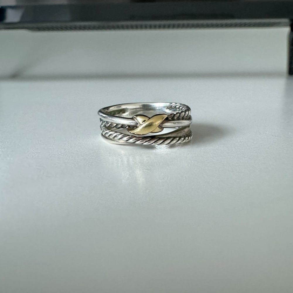David Yurman X Crossover Band Ring